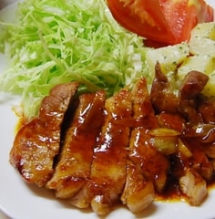 トンカツ用豚ロースで激ウマ ガーリック醤油丼 レシピ 作り方 By An Kach 楽天レシピ